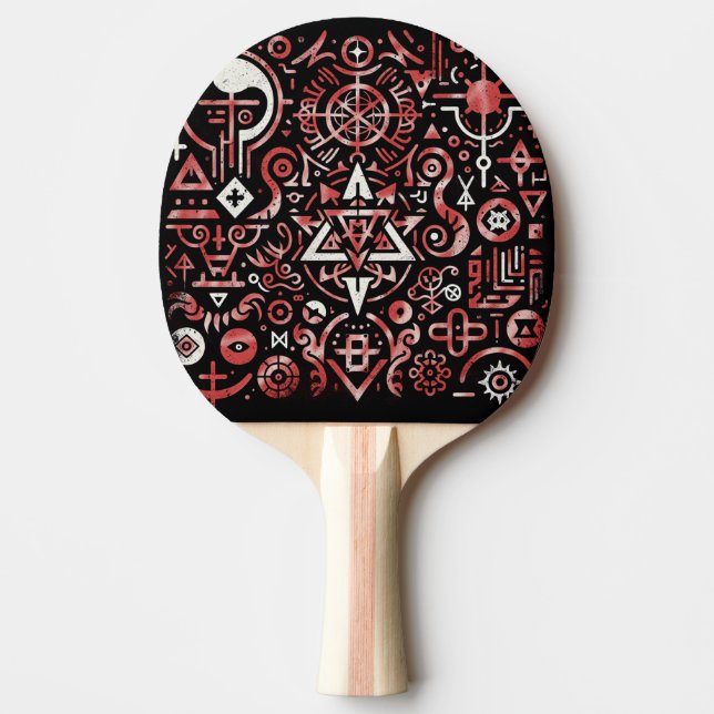 Muster Tischtennis Schläger (Vorderseite)
