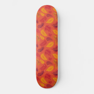 Muster tropischer Blätter 18 Skateboard