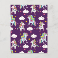Muster Unicorn Funny Magic Horse