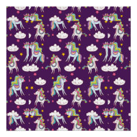 Muster Unicorn Funny Magic Horse