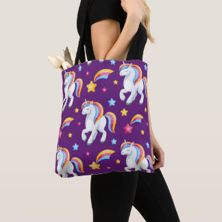 Muster Unicorn Magic Horse Niedlich Tasche