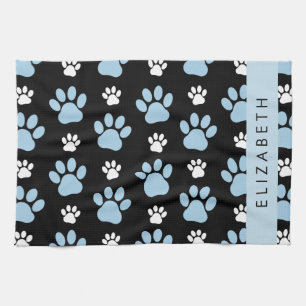 Muster von Paws, blauen Paws, Hundeschlitten, Ihr Geschirrtuch