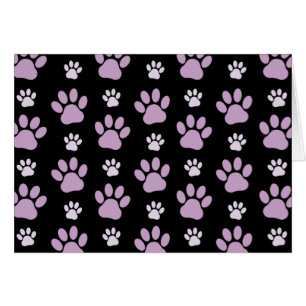 Muster von Paws, Lilac Paws, Hundepfen, Paw Prints