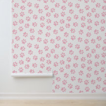 Muster von Pfoten, Hundeschrauben, Baby-Pink-Pfote