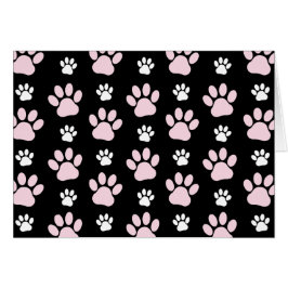 Muster von Pfoten, rosa Pfoten, Hundepfoten, Tierp