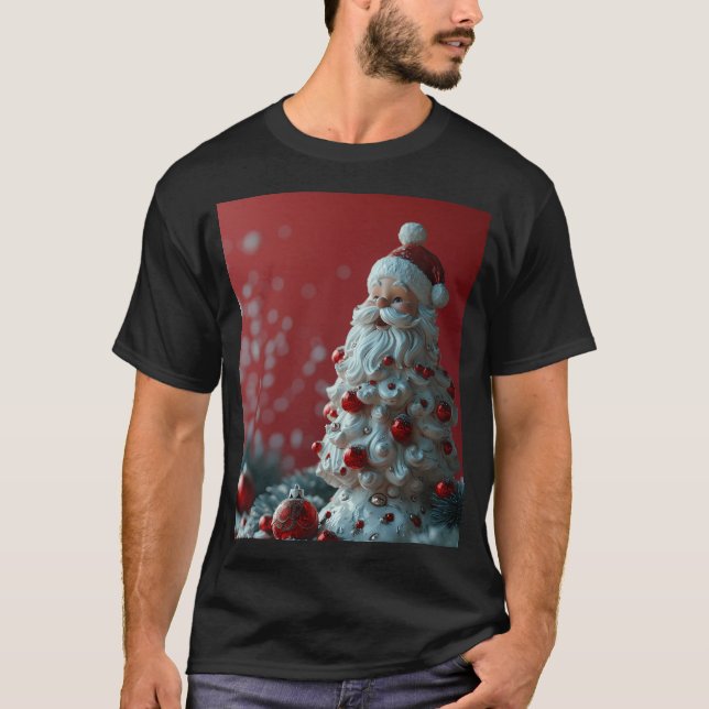 Muster Weihnachts-Weihnachten Weihnachtskonzept T-Shirt (Vorderseite)