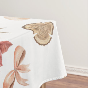 Musterbeispiel für nahtlose Feiertage Tischdecke