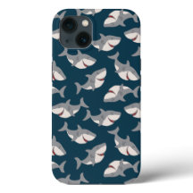 Musterbeispiel für Shark Week iPhone Case Cover