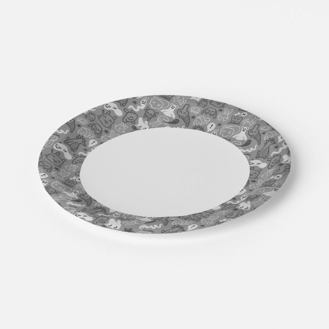 Musterbeispiel Pappteller (Schrägansicht)