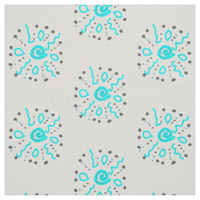 Musterblau Stoff (Muster)