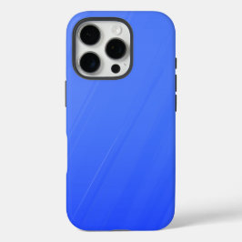 Musterdesign in Blau iPhone 16 Pro Hülle