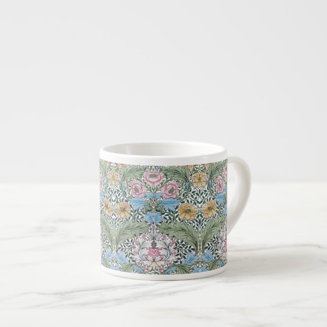 MUSTERespresso-Tassen Williams Morris Myrte Blumen Espressotasse (Vorderseite Rechts)