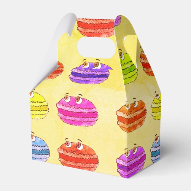 Mustermalerei für Macaron-Cartoon Geschenkschachtel (Vorderseite)