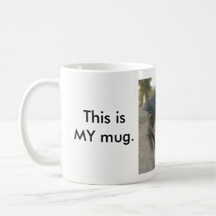 "Mustert weg" von der Emu-Tasse Kaffeetasse