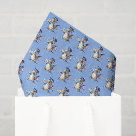 Musterteppichpapier für Drachen Seidenpapier