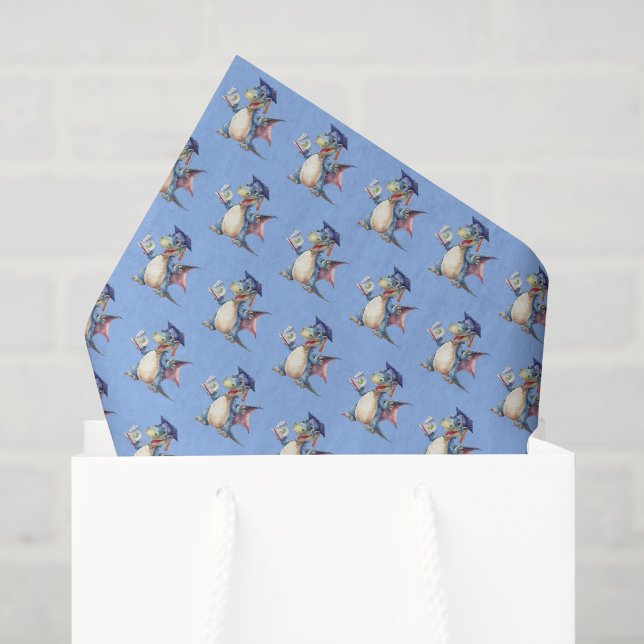 Musterteppichpapier für Drachen Seidenpapier (Geschenktüte)