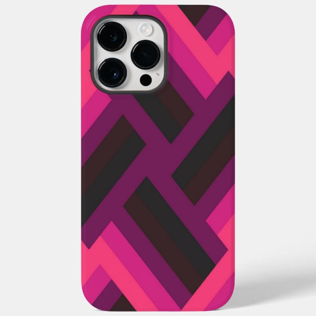 Mustertexturdesign-Tapete Case-Mate iPhone 14 Pro Max Hülle (Rückseite)