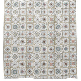 Musterzange Duschvorhang