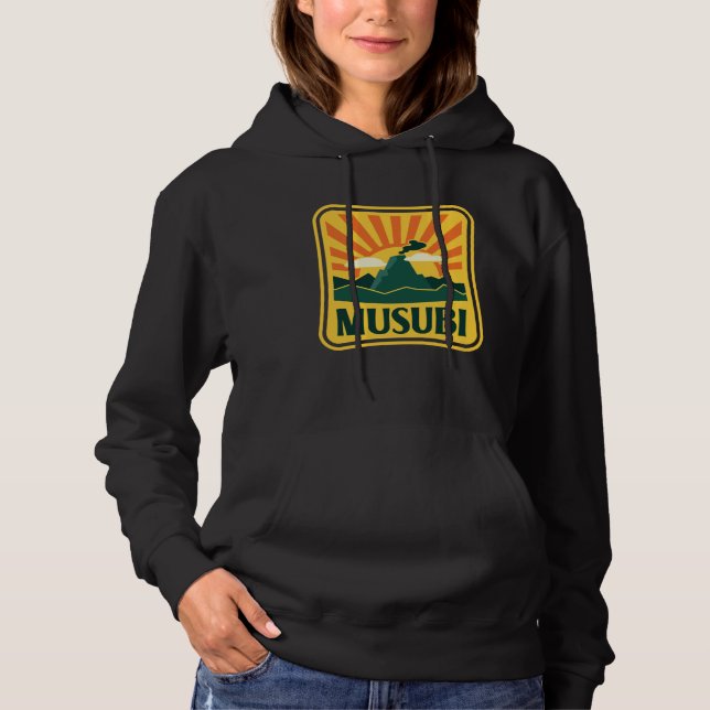 Musubi Hawaii Volcano Hoodie (Vorderseite)