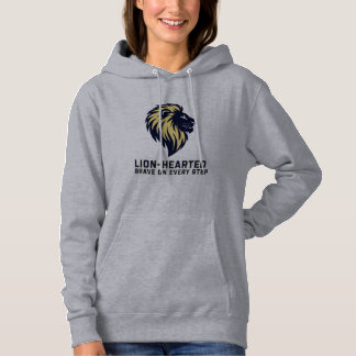 Mut auf jedem Schritt Inspiration Design Hoodie