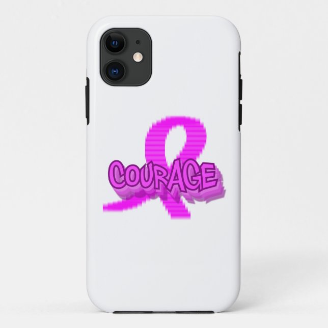 Mut-Brustkrebs iPhone 5/5S, kaum dort Case-Mate iPhone Hülle (Rückseite)
