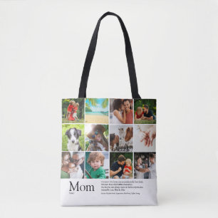 Mut Definition Zitat 12 Fotocollage Tasche