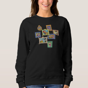Mut die Zuhause-Fotos der feigen Hundegruppe Sweatshirt