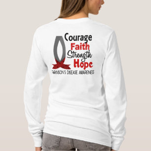 Mut-Glauben-Stärken-Hoffnungs-Parkinson-Krankheit T-Shirt