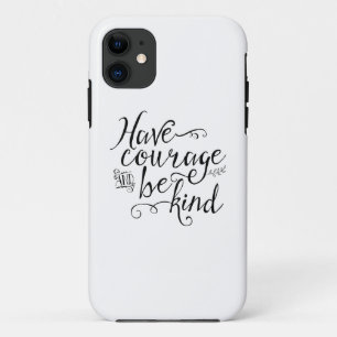 Mut haben und freundlich Hübsche Schrift Typografi Case-Mate iPhone Hülle