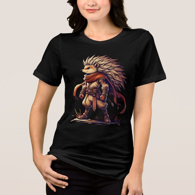 Mut Igel Duskwalker Tri-Blend Shirt (Vorderseite)