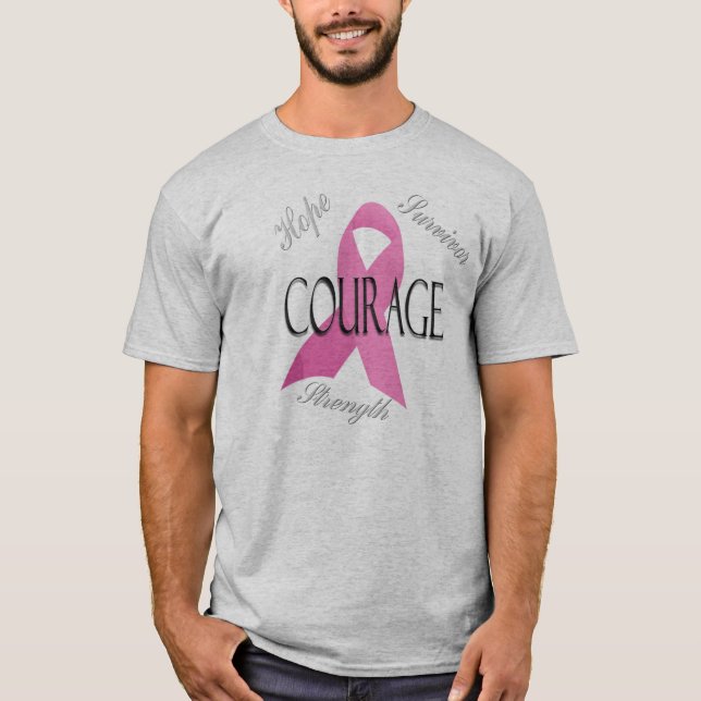Mut-Shirt der Männer T-Shirt (Vorderseite)