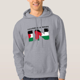 MUT WIRD IN PALÄSTINA GEMACHT   Freies Palästina Hoodie