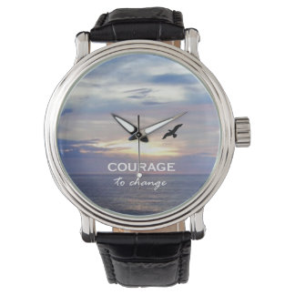 Mut zum Wandel Armbanduhr