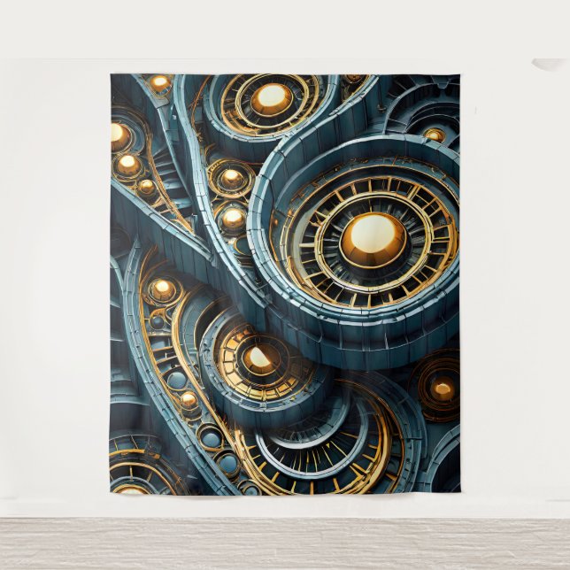 Mutant 1 Tapestry Wandteppich (Vorderseite)