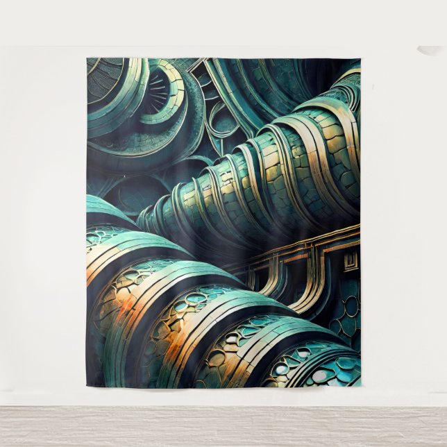 Mutant 2 Tapestry Wandteppich (Vorderseite)