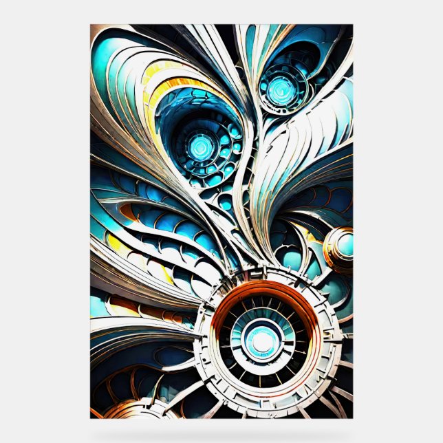 Mutant 5 Akryllisches Zeichen Acrylschild (Vorderseite)