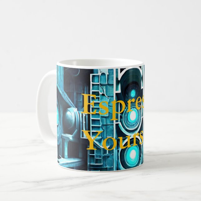 Mutant 6 Mug classique (Devant gauche)