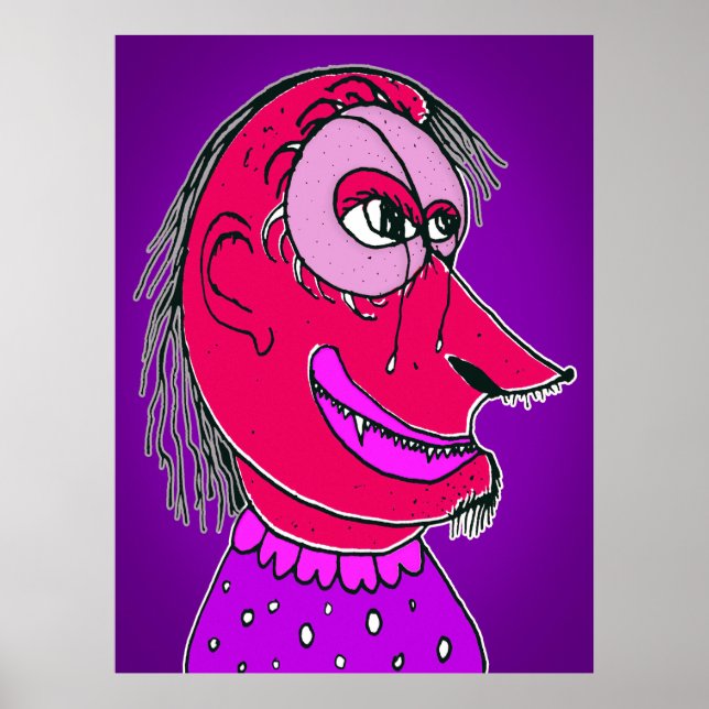 Mutant Harlequin Poster (Vorne)