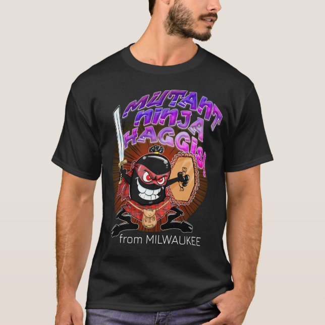 MUTANT NINJA HAGGIS T-Shirt (Vorderseite)