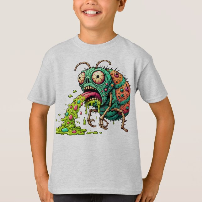 Mutant Vomit Käfer die gooey Apokalypse T-Shirt (Vorderseite)