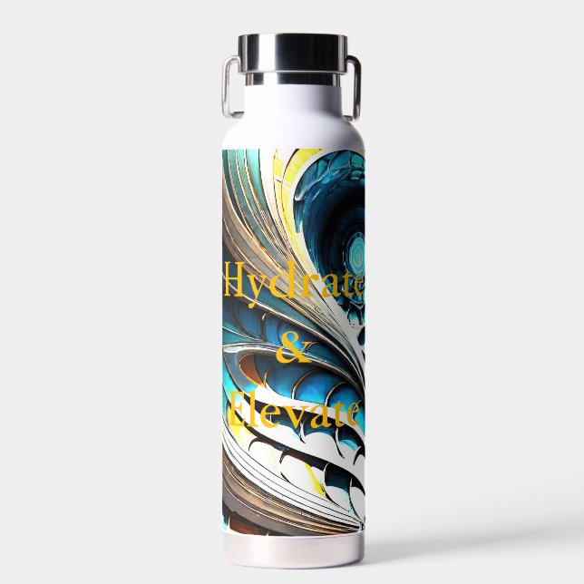 Mutante 5 Wasserflasche Typ 2 Trinkflasche (Vorne)