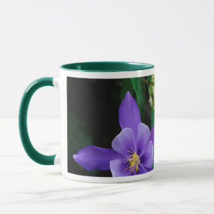 Mutante Akelei-Wildblumen Tasse