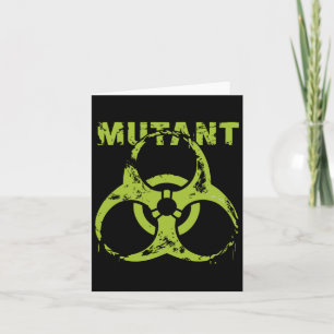 Mutante Bodybuilding Gym Fitness Workout Karte