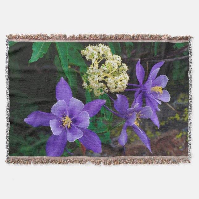 Mutante Wildblumen Decke (Vorderseite)