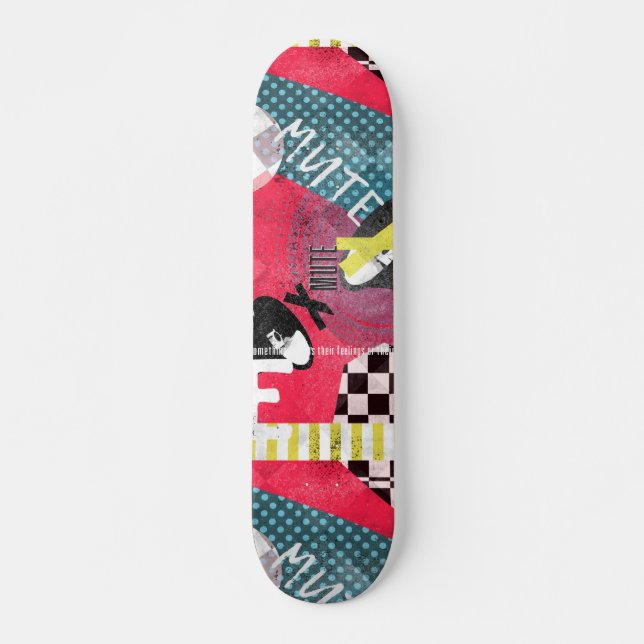 Mute b skateboard (Vorne)