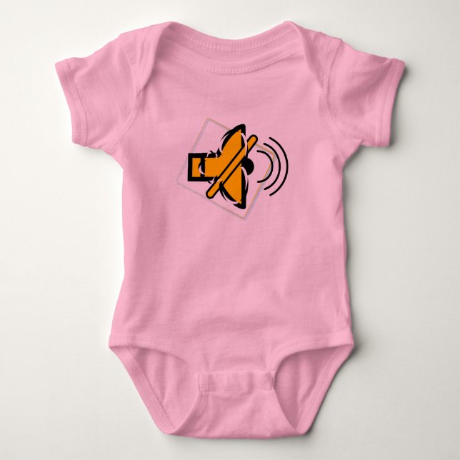 Mute Baby Strampler (Vorderseite)