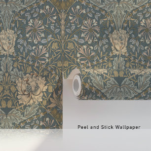 Mute Honeysuckle Pattern William Morris Style Tapete