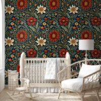Mute Honeysuckle Pattern William Morris Style