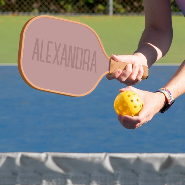 Mute rosa Moderne Name Pickleball Paddel Pickleball Schläger (InSitu)