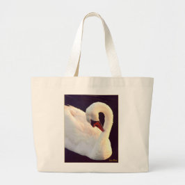 Mute Swan Leinwand Tasche